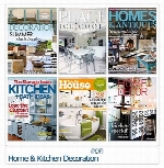 مجموعه مجلات دکوراسیون داخلی خانه، آشپزخانه، حمام و دستشوییHome And Kitchen Decoration Magazine