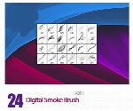 براش فتوشاپ دودCreativeMarket Digital Smoke Brush