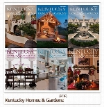آرشیو سال 2014 مجلات دکوراسیون داخلی خانه، آشپزخانه، سالنKentucky Homes And Gardens 2014 Full Year Collection