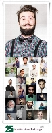 تصاویر با کیفیت آقایان با ریش و سیبیلMan With A Beard Stock Images