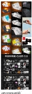 مجموعه تصاویر لایه باز کارت ویزیت های فانتزی از گرافیک ریورGraphicRiver Business Cards Pack 5