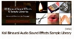 268 افکت صوتی متنوع دست زدن، قیچی کردن و ...Kall Binaural Audio Sound Effects Sample Library