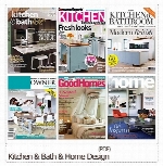 مجموعه مجلات دکوراسیون داخلی خانه، آشپزخانه و حمامKitchen And Bath And Home Design