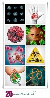 تصاویر با کیفیت شناسایی ویرووس و باکتری از شاتر استوکAmazing ShutterStock Virus Detected