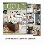 مجله طراحی دکوراسیون داخلی آشپزخانه و حمام و دستشوییEssential Kitchen Bathroom Bedroom September 2014