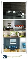 تصاویر با کیفیت طراحی داخلی مدرن آپارتمانStock Photo Modern Apartment Interior