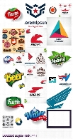 تصاویر وکتور آرم و لوگوهای متنوعSelected Logos Pack