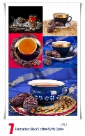 تصاویر با کیفیت ماه مبارک رمضان، چایی و خرما از شاتر استوکShutterstock Ramadan Black Coffee With Dates