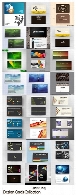 تصاویر وکتور کارت ویزیت های گرافیکیDesign Cards Collection