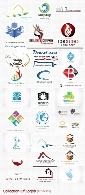 تصاویر وکتور آرم و لوگوی فانتزیCollection Of Logos