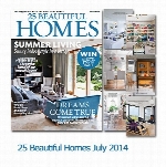 مجله 25 خانه مدرن و زیبا25 Beautiful Homes July 2014
