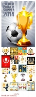 تصاویر وکتور جایزه، مدال، جام طلاAwards And Trophy Set
