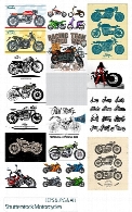 تصاویر وکتور موتور سیکلت شاتر استوکShutterstock Motorcycles