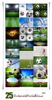 تصاویر با کیفیت فوتبال، توپ فوتبال، فوتبالیت، زمین بازیShutterstock Football Soccer