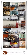 تصاویر با کیفیت دکوراسیون داخلی دفترکار، شرکت، رستوران، سالن کنفرانسModern Interior And Business City