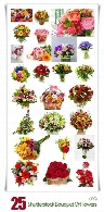 تصاویر با کیفیت سبدهای گل متنوع از شاتر استوکShutterstock Bouquet Of Flowers