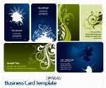 تصاویر وکتور قالب های آماده کارت ویزیت های فانتزیBusiness Card Template
