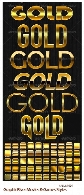 مجموعه استایل های طلایی از گرافیک ریورGraphicRiver 100 New Gold Styles
