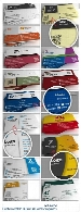تصاویر لایه باز کارت ویزیت های فانتزی60 Fully Customizable Business Card Templates