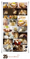 تصاویر با کیفیت پنیرهای متنوعCheese Collection