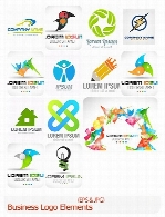 تصاویر وکتور آرم و لوگوی تجاریBusiness Logo Elements