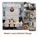 مجله طراحی و چیدمان مبلمان مدرن و کلاسیکModern Luxury Interiors Chicago Magazine Spring 2013