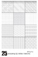 تصاویر وکتور پترن های طرح دار سفید از شاتر استوکAmazing ShutterStock White Patterns
