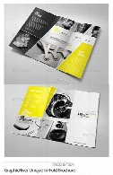تصاویر لایه باز بروشورهای تجاری از گرافیک ریورFold Brochure