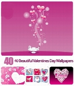 تصاویر والپیپر عکس های روز ولنتاین40 Beautiful Valentines Day Wallpapers