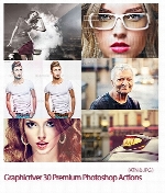 اکشن افکت های متنوع از گرافیک ریورGraphicriver 30 Premium Photoshop Actions