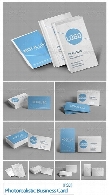 قالب پیش نمایش کارت ویزیت از گرافیک ریورGraphicRiver Photorealistic Business Card Mock Up