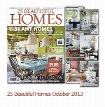 مجله طراحی دکوراسیون، طراحی داخلی25 Beautiful Homes October 2013