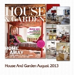 مجله طراحی دکوراسیون، طراحی داخلیHouse And Garden August 2013