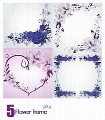 تصاویر فریم های گلدارFlower Frame