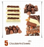 تصاویر با کیفیت شکلات و کاکائوChocolate And Sweets