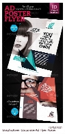 قالب آماده ایندیزاین پوستر و بروشورهای تبلیغاتی از گرافیک ریورGraphicRiver Corporate Ad Flyer Poster
