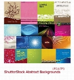 مجموعه تصاویر وکتور کارت ویزیت های فانتزی از شاتر استوکShutter Stock Abstract Backgrounds