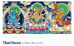 Tibet Vector