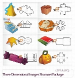 تصاویر وکتور اشکال شماعی پکیج های متنوع سه بعدیThree Dimensional Images Shamaei Package
