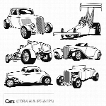 تصاویر کورل ماشین های متنوع قدیمیCars