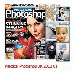 مجله آموزش های متنوع فتوشاپPractical Photoshop UK 2012 01