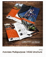 تصاویر لایه باز بروشور های تبلیغاتی گرافیک ریورGraphicRiver Activities Multipurpose Trifold Brochure
