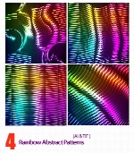 تصاویر الگوهای انتزاعی رنگین کمانRainbow Abstract Patterns