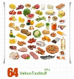 تصاویر با کیفیت مجموعه بزرگ با میوه ها ومواد غذایی و سبزیجاتBig Collection With Food Fruits And Vegetables