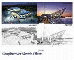 اکشن تبدیل عکس به طرح اولیه گرافیک ریورGraphic River Sketch Effect