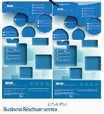 تصاویر کارت ویزیت و بروشورهای تبلیغاتیBusiness Brochure vector