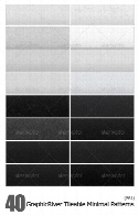 پترن های سیاه و سفید فتوشاپ گرافیک ریورGraphicRiver Tileable Minimal Patterns