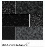 بافت پس زمینه گرانج سیاه بتنGraphicRiver 15 Black Grunge Concrete Backgrounds