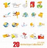 آیکون های صندوق و نامهVector Icon Collection 02