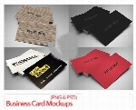 پیش نمایش کارت ویزیت تجاریBusiness Card Mockups